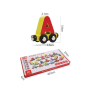 Magnetic letter train