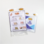 Teepee plastic book covers packet [5pcs] A5